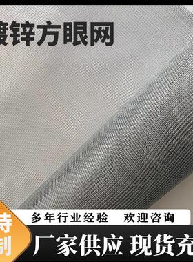 多规格丝网蚊虫窗纱mes铁h1418镀锌方眼平BDE纹8编织网筛沙防专用