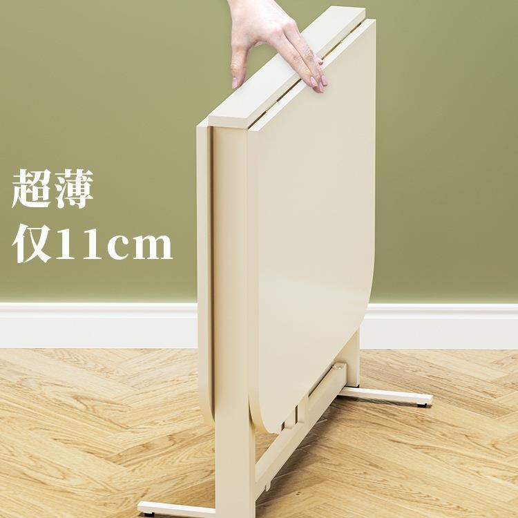 折叠餐桌家用小户型可移动饭桌简易吃饭桌子餐椅小饭台折叠桌