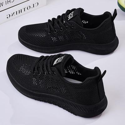 正品老北京布鞋黑女款久站不累软厨房防滑夏底季软新底工作上班运