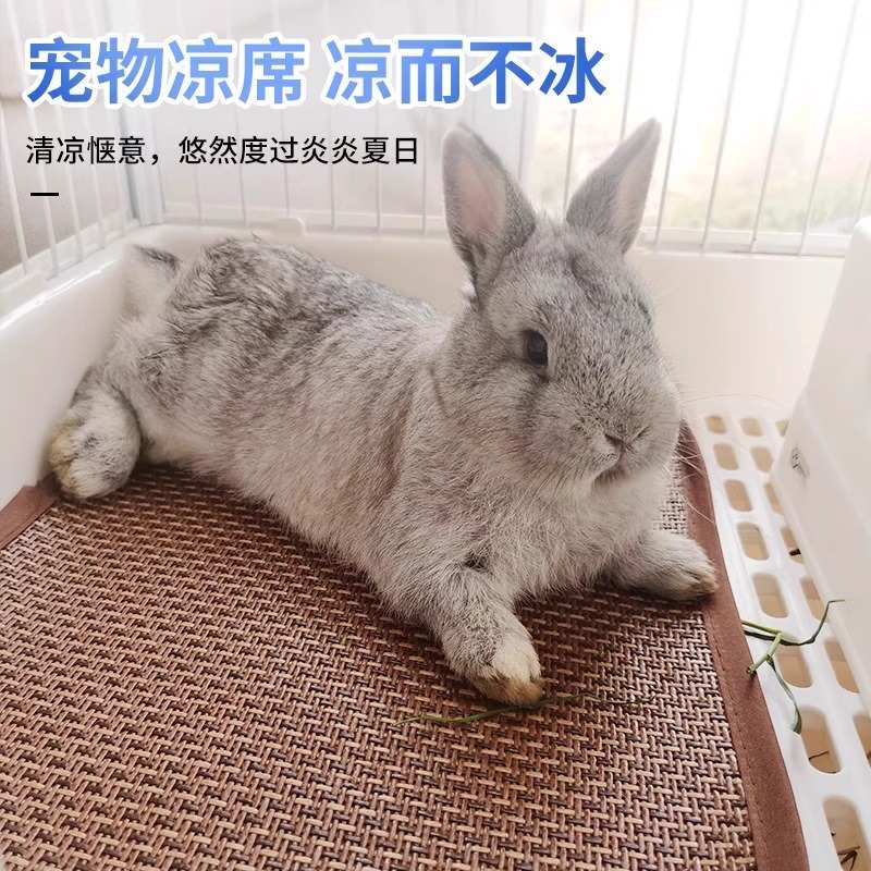 兔兔垫子夏季散热板宠物兔子仓鼠龙猫凉席冰垫宠物夏季消暑降温垫