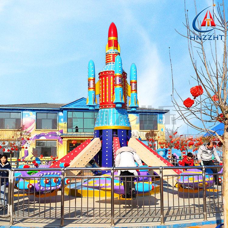 8臂自控飞机游乐设备公园广场旋转升降飞机儿童游乐设备厂家