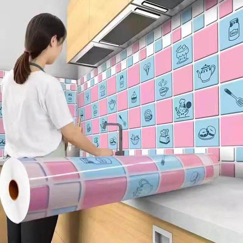 厨房防油纸防火高温贴墙贴防水防潮柜瓷3砖墙纸自粘铝橱箔纸耐贴,家居饰品,软装墙贴,淘宝优惠券,粉丝福利购,淘宝优惠卷
