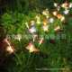 灯草景观光纤庭院坪地氛围led灯太阳能花蝴蝶装 饰插灯室外花束