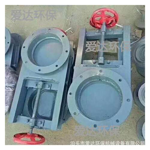 气动手动插板阀 手动软硬密封污水插板阀 电动圆形闸阀