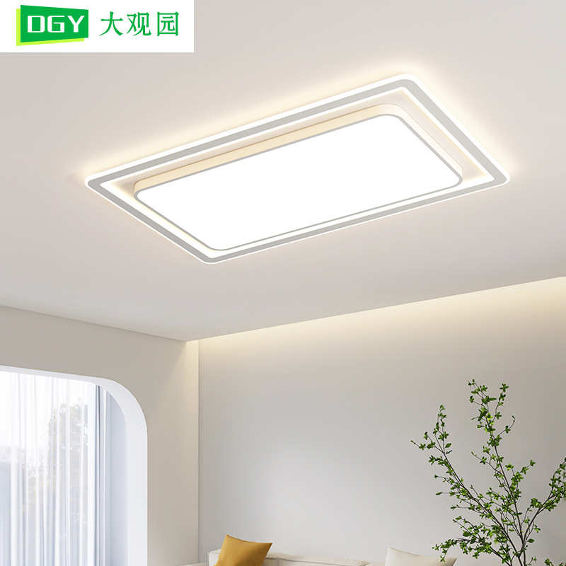 极灯卧室餐厅大灯新款简约吸顶灯简灯饰轻主奢客厅客厅现代灯115