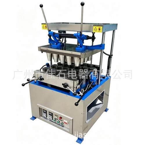 厂家新款 20头咖啡杯甜筒 ice cream cone machine 冰淇淋蛋托机