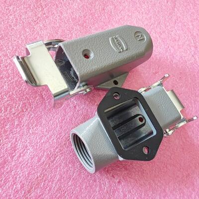 HARTING连接器19200031250底座19200031252表面卧式对接M20原装新