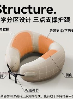 HIN子EVERYT旅行枕颈枕飞机枕脖头枕女生u形枕K便护BRTQWBjj颈脖