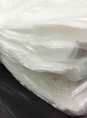 现货白VIT垃色圾袋馆客宾房酒店白色口平小号垃圾袋42*45*50尺寸