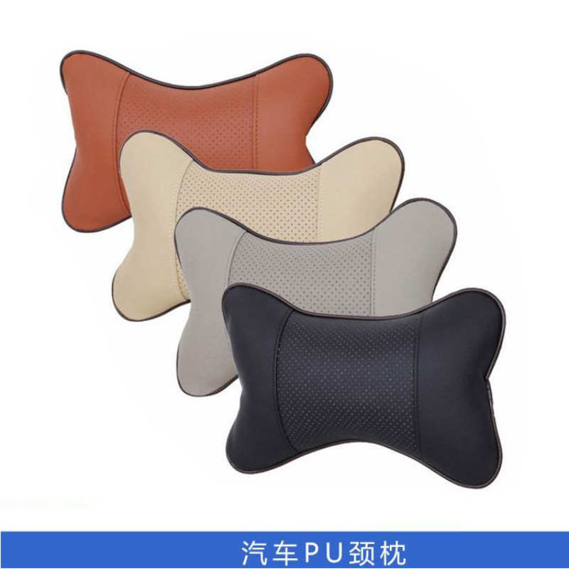 汽车内饰用品车载颈枕车用丹尼骨头枕车内靠枕汽车PU头枕20H