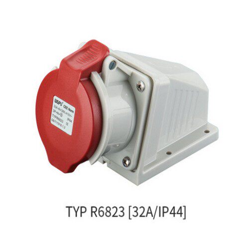 威浦 工业插头 WEIPU IP44防溅 TYP6823 TYP685 32A/5芯 380V 明
