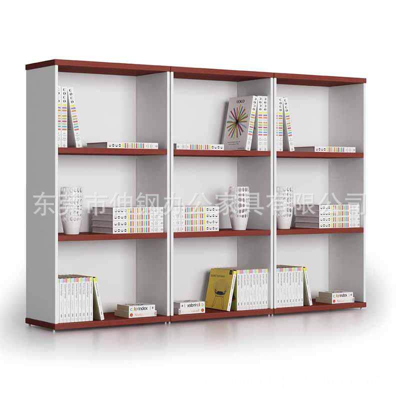 时尚木制书柜简约隔断陈列展示档案玄关柜 东莞深圳办公家具