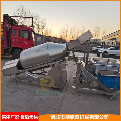 料车内部尺寸620mm 泡菜腌制滚揉机 鸡爪变频调速液压滚揉机