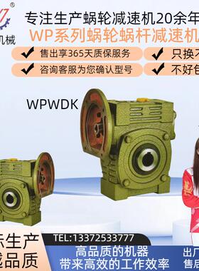 wpwdk135蜗轮蜗杆减速机1001201050607080