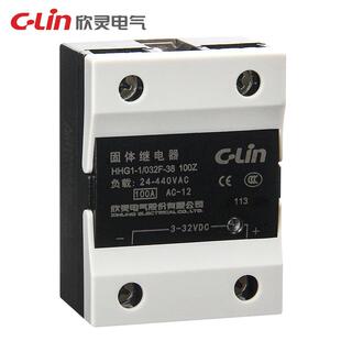 欣灵HHG1 032F 100A单相相直流控制交流固体继电器