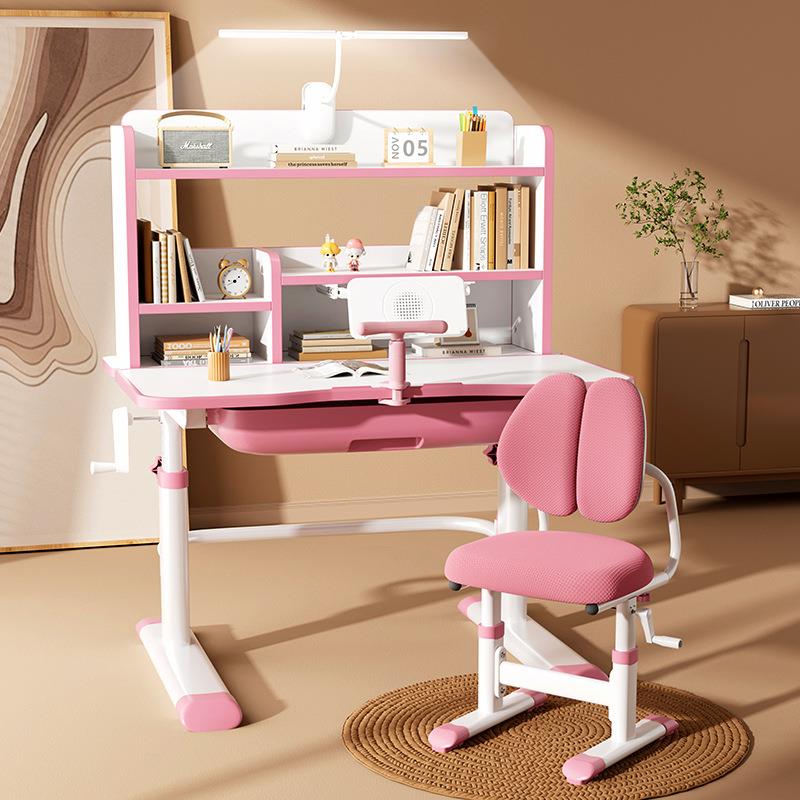 儿童学习桌小学生写字作业书桌可升降桌子家用小孩专用课桌椅套装