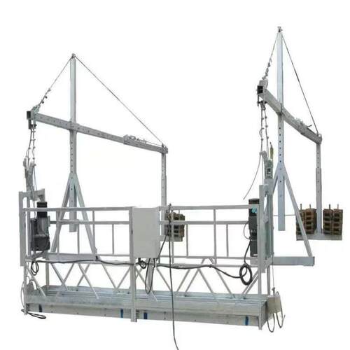 ZLP630可升降幕墙施工外墙粉刷高空作业镀锌烤漆电动吊篮