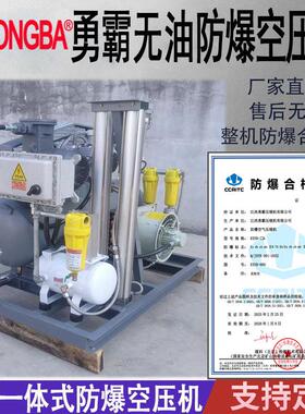 EXYB-5.5A防爆压缩机 油田仪表风用气系统空压机气泵配件