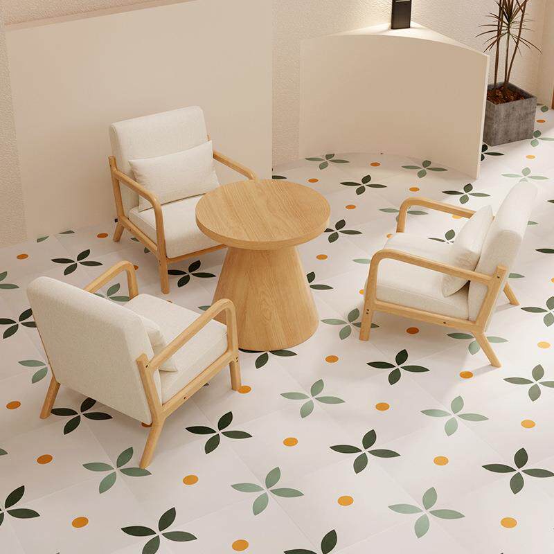 奶茶店桌椅组合现代简约卡座沙发接待洽谈桌椅咖啡店单人双人沙发