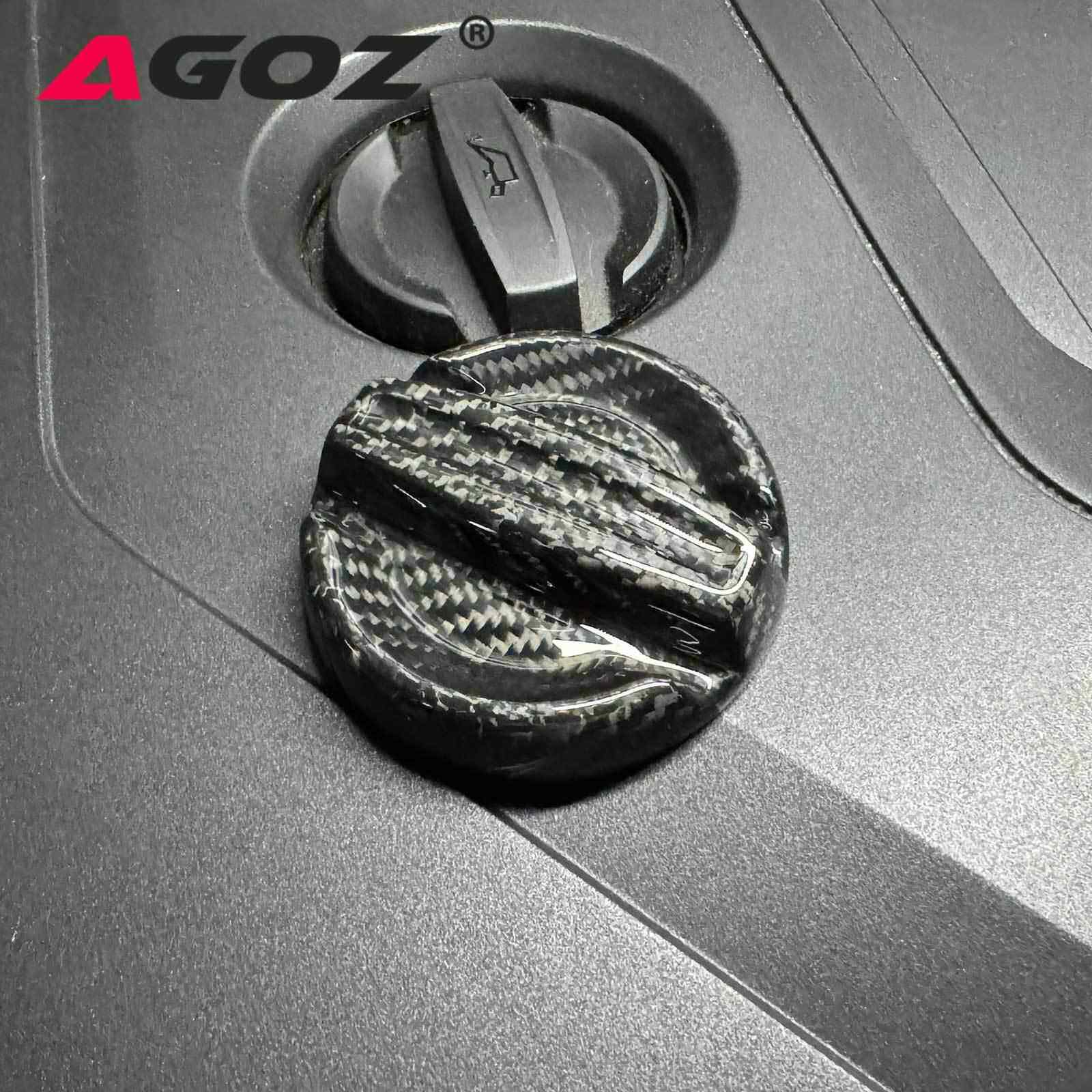 适用于宝马3系4系5系X3X5X4X6M3M4改装碳纤维机油盖水壶盖