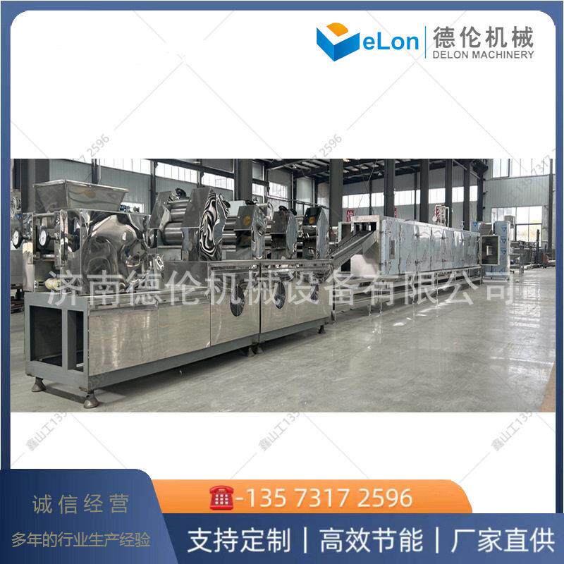 DL360圆形面饼成套设备 出口品质袋装方便面机器 泡面设备厂家