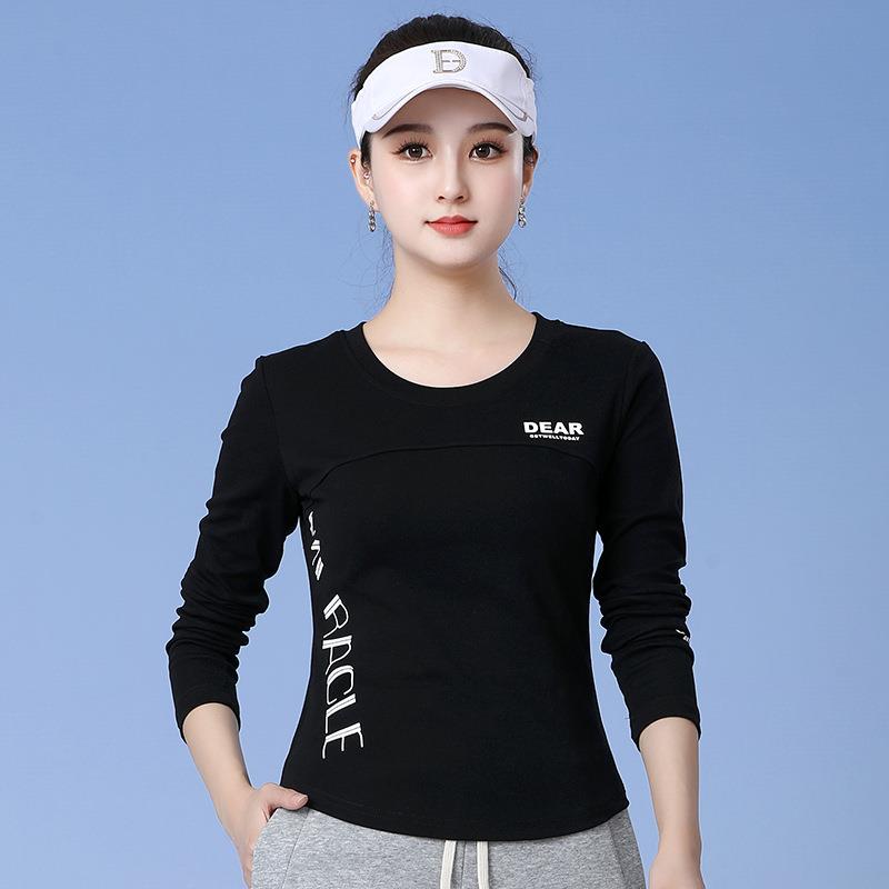 新款时尚杨丽萍广场舞新款上衣女长袖运动跳舞衣服单件春秋服装春