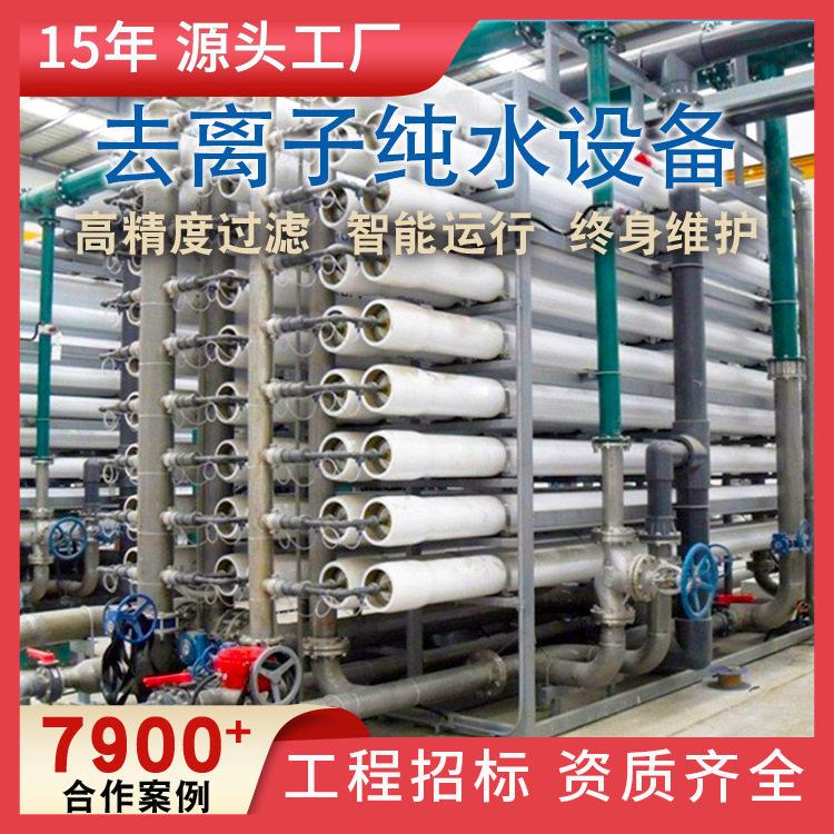 工业纯水设备二级反渗透制水机大型去离子水制水机纯净水