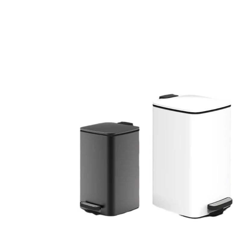 不锈钢脚踏款垃圾桶家用大号商用酒店卫生间垃圾桶家厕所脚踩带盖