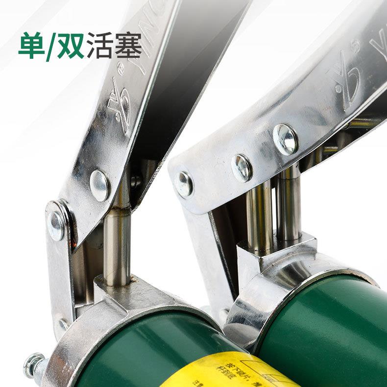 新款直销压杆式黄油枪注油枪手动高压润滑脂加注器多规格自吸黄油