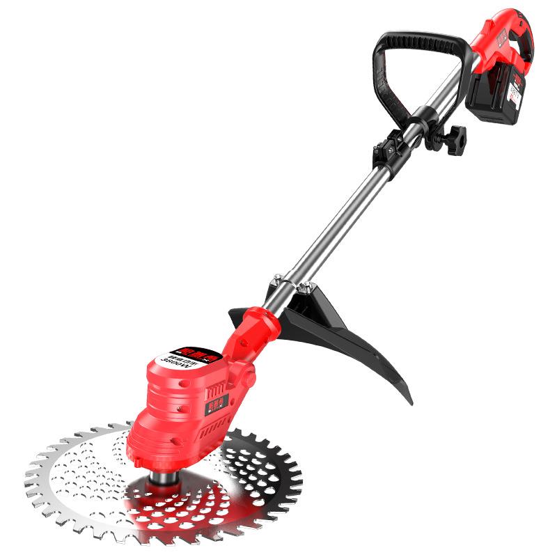 无刷电动草机机小型家用除草锂机电充电式打割草大功率除锄草JIN