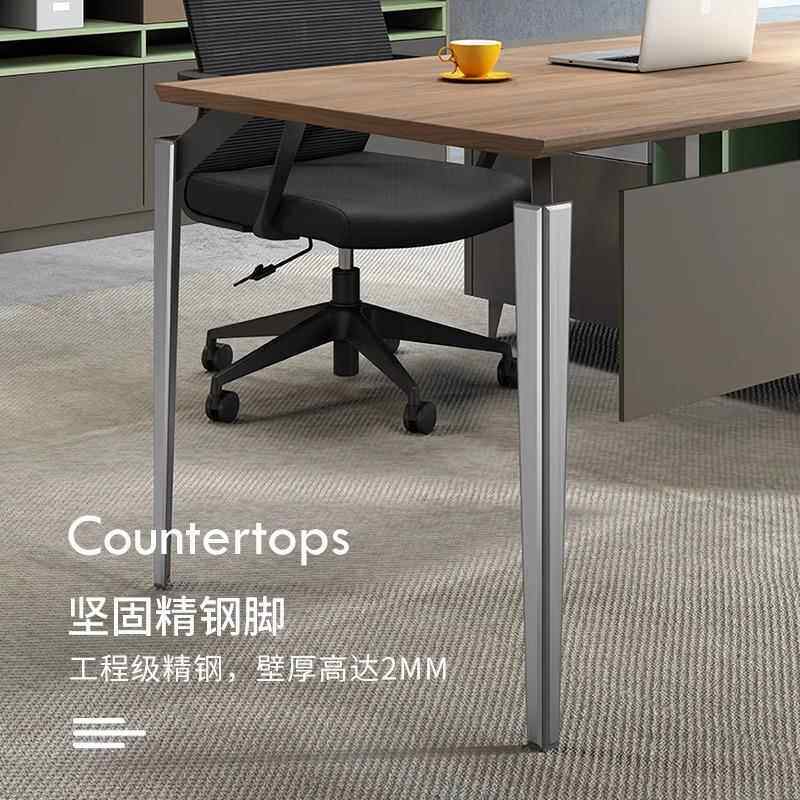 现代简约主管桌经理老板总桌1人位财务办公室电脑监桌办公VL-D01