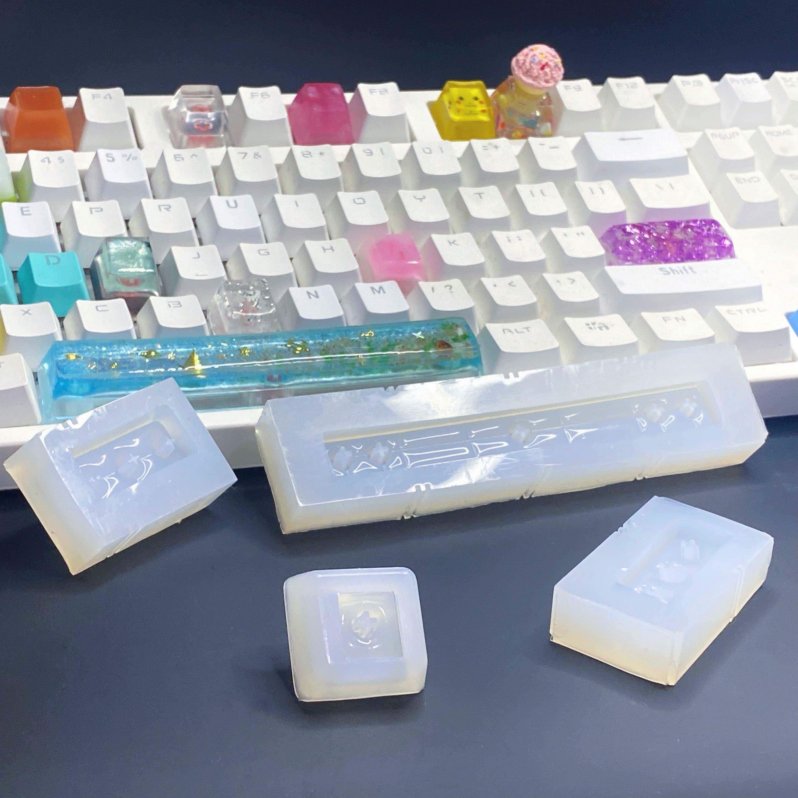 键帽矽胶模具机械键盘手工个性定制化滴胶树脂自制diy制作材料