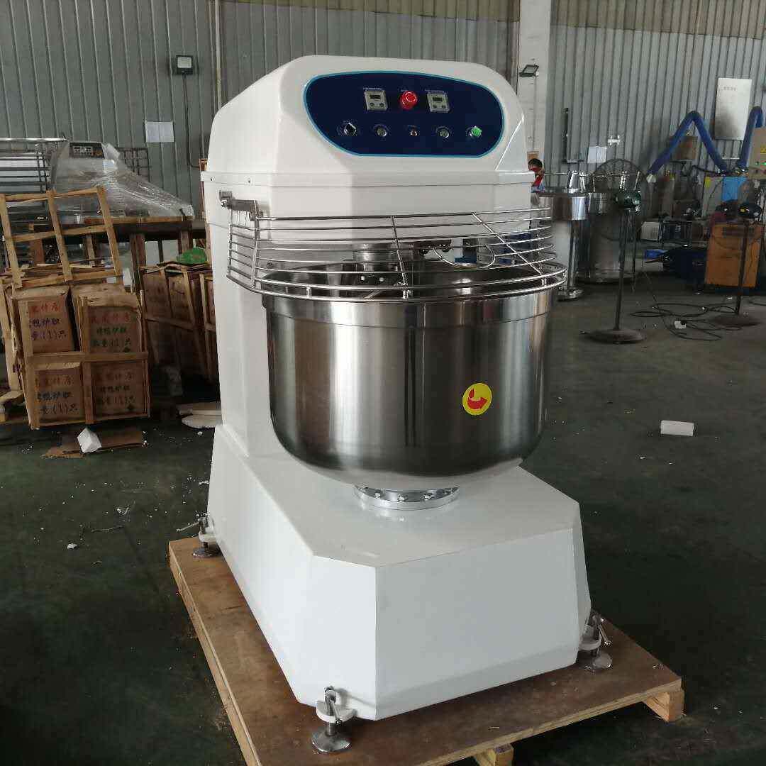 120L大型和面机商用双速双动搅面机馅料搅拌机立式和面机现货