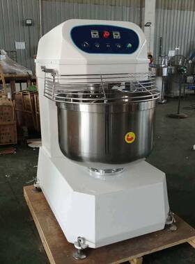 120L大型和面机商用双速双动搅面机馅料搅拌机立式和面机现货