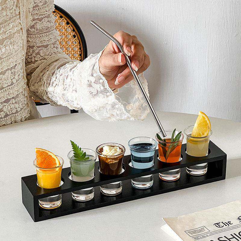 鸡尾酒杯子调酒龙舌兰shot杯套装轰炸机网红b52子弹杯酒杯一口杯