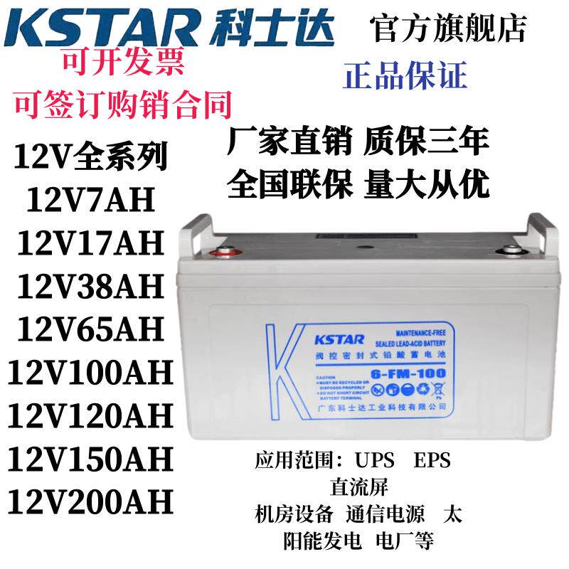 蓄电池6-FM12V7AH2438AH65AH100AH120AH200AHUPS电源直流屏