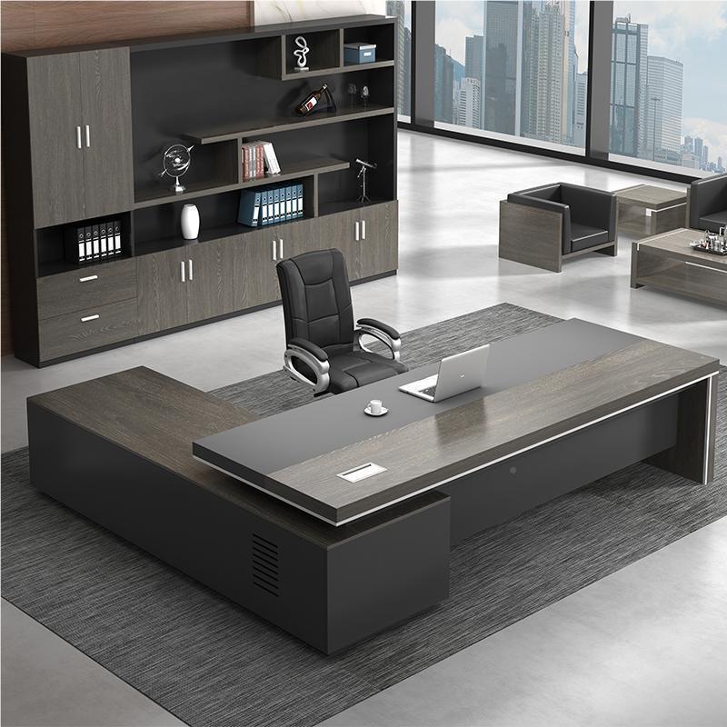 简约现代大气板桌组合班台椅时桌尚HQ-96547经理办老公家具新款总