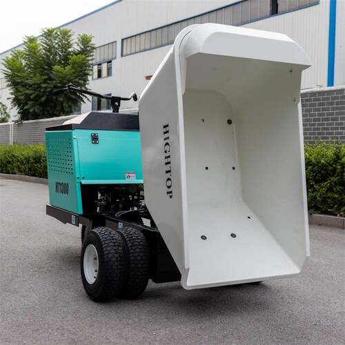 海拓HT100液压翻斗车工地车间农场货物搬运多功能小型翻斗车