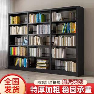 图馆书加架钢书制书店学校单面面双资料架阅览室档案架LXQ厚办公