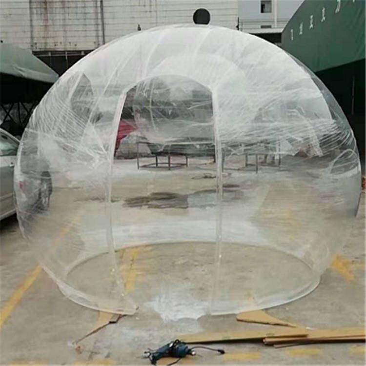 亚克力户外景观球婚庆道具球厂家制作大号亚克力圆球发光气氛球