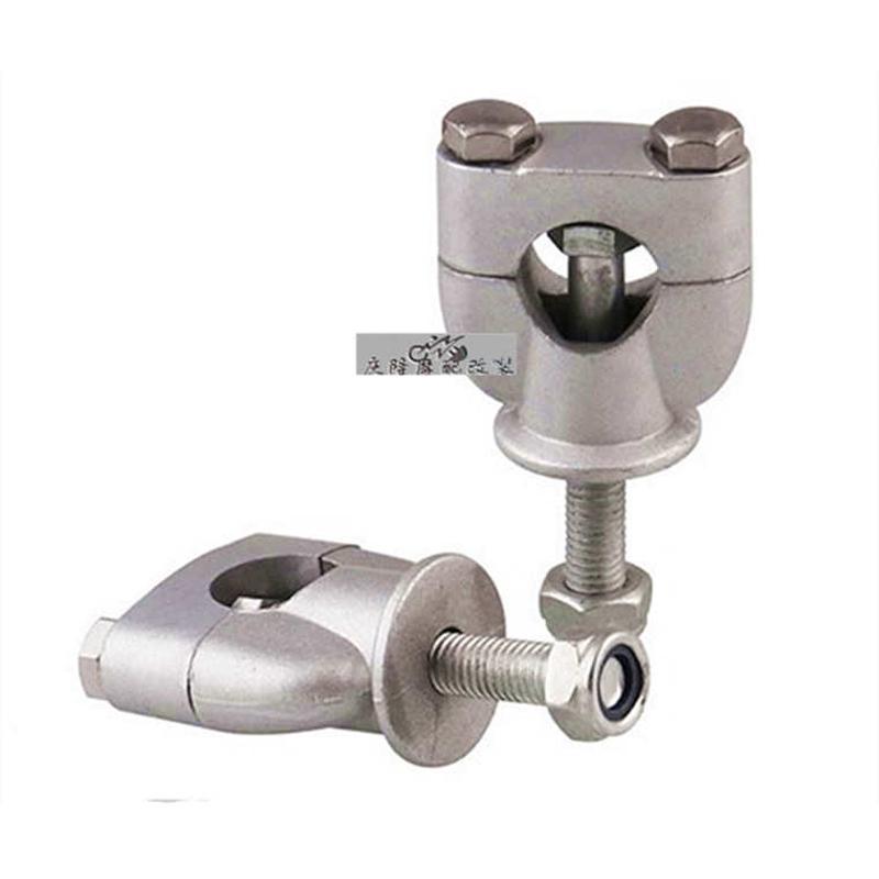 摩托车车把码22mm越野车小飞鹰 CRF50通用改装一体车把压码固定座