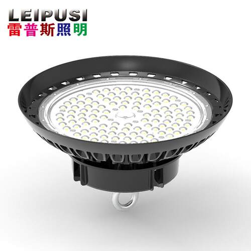 跨境压铸4代工矿灯200w户外超亮防水led厂房仓库照明灯UFO飞碟灯