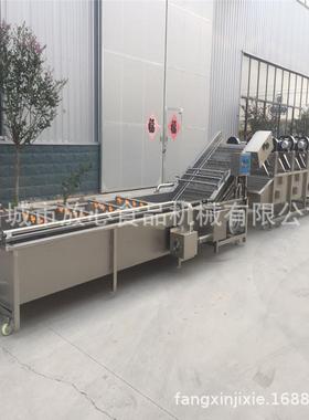 菠菜清洗洗机全自动气泡清机加QXT高压喷 蔬菜自动清洗机 厂淋家