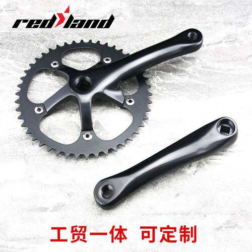 自行车公路车配件单片牙盘 高品质铝合金牙盘 46T大齿盘牙盘