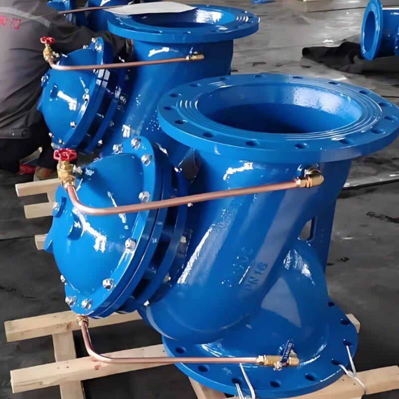 防水锤缓开缓闭止回阀JD745X-16Q DN65 多功能水泵控制阀 水力阀