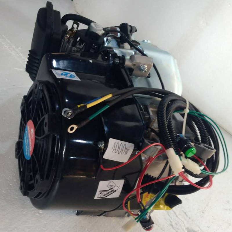 增程智能发电机爬坡充电增|大功率内置程款7v5000w迷你|器器变频