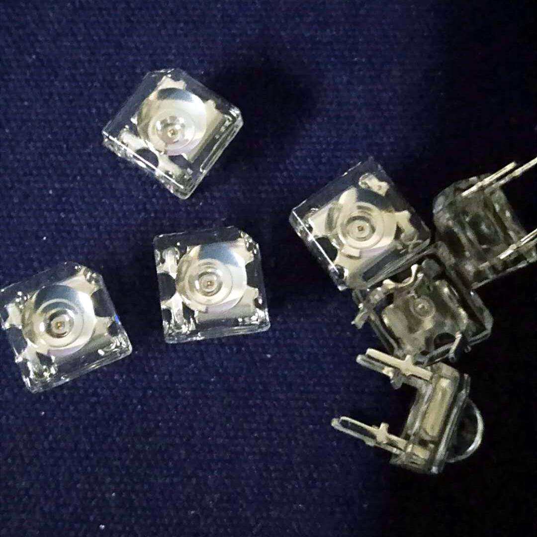 食人鱼红黄双色LED粉红粉紫光0.2W0.5W中功率高亮发光