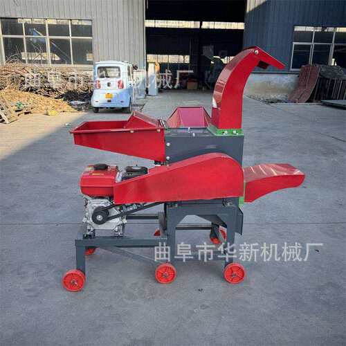青干玉米秸秆粉碎机小型家用麦草铡草机牛羊草料加工揉丝机
