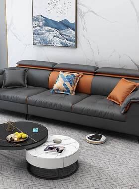 沙发客厅简现代免洗科奢技布布艺沙发大户型轻新款贵妃组合约KX65