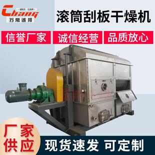 单双滚筒刮板干燥机 实验型刮板烘干机 苯丙酮滚筒刮板干燥设备